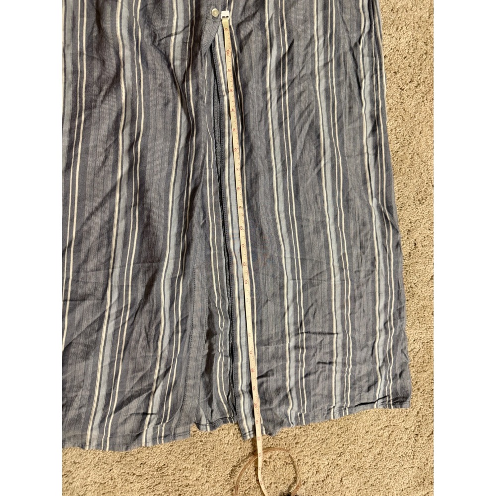 Hollister Blue and White Striped Two-Piece Set Sz. S